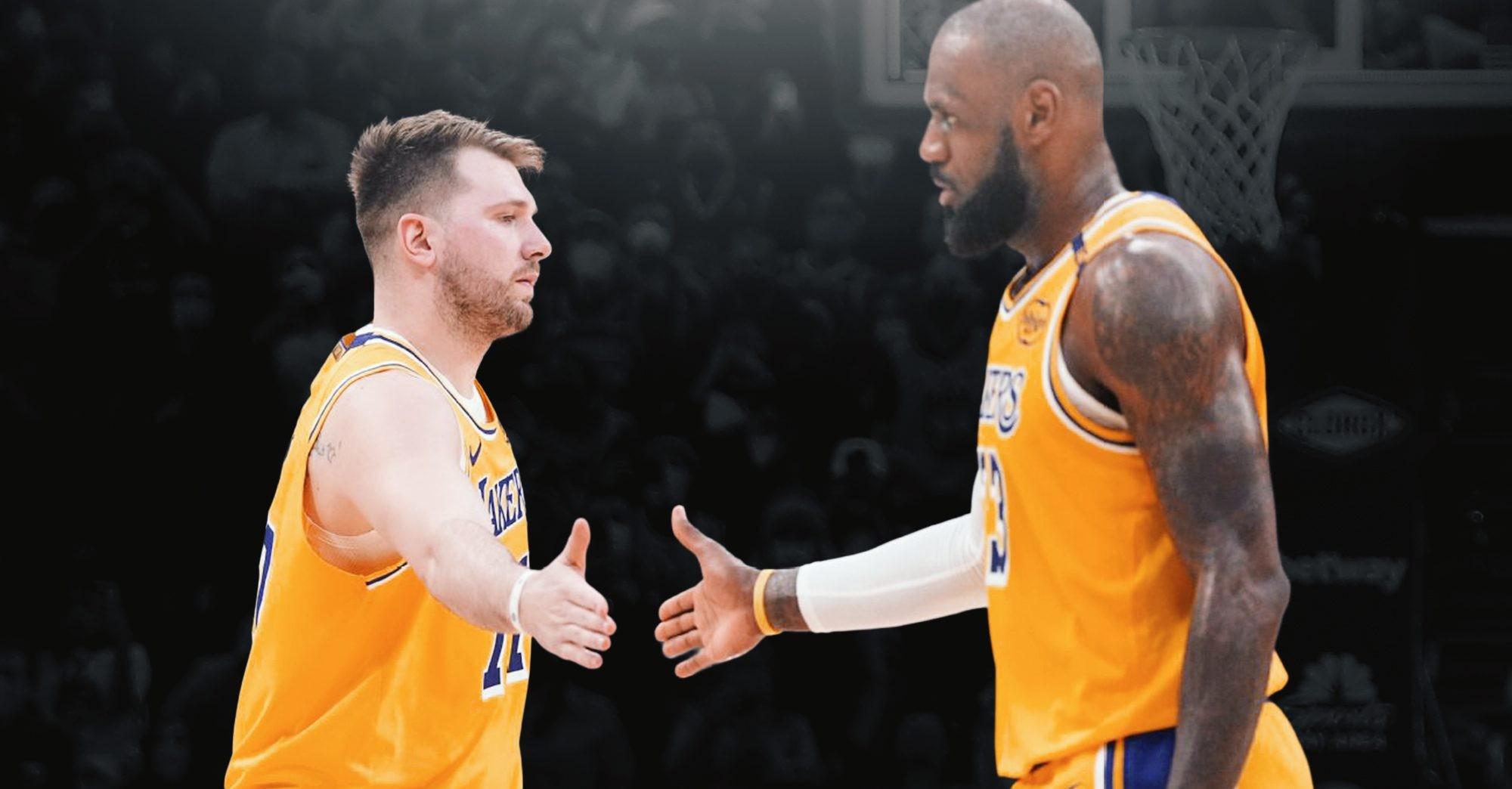 湖人助教：东契奇减重成功詹姆斯有功劳，他们二者互相激励